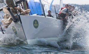 DOUBLE TROUBLE- Sail Number: USA 93204, Owner: Andy Costello, Home Port: Pt Richmond, CA, USA, Yacht Type: J 125, Class: IRC C - Rolex Big Boat Series 2011 - San Francisco photo copyright  Rolex/Daniel Forster http://www.regattanews.com taken at  and featuring the  class