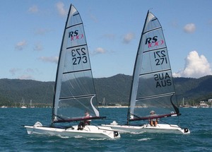 RS100 -on Port Stephens photo copyright performance Sailcraft Australasia (PSA) Media taken at  and featuring the  class