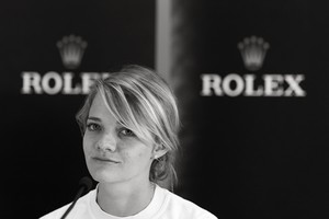 Rolex Sydney to Hobart 2011 press conference at Cruising Yacht Club of Australia, Sydney (AUS) JESSICA WATSON, skipper of ELLA BACHE photo copyright  Andrea Francolini Photography http://www.afrancolini.com/ taken at  and featuring the  class