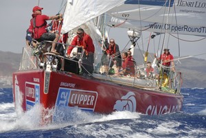 Singapore set sail in race two (from Madeira to Rio de Janeiro, Brazil) of the Clipper 11-12 Round the World Yacht Race. photo copyright onEdition http://www.onEdition.com taken at  and featuring the  class