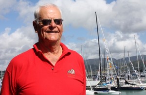 State Championship PRO Stephen Merrington enjoying working on the Airlie Beach Regatta before heading back south for the summer Etchells racing season photo copyright Tracey Johnstone taken at  and featuring the  class