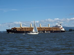 Timber barges photo copyright Meghan Cleary taken at  and featuring the  class