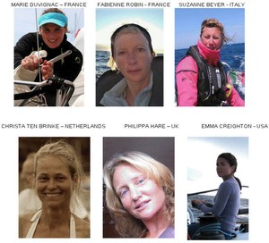Six women off for the most extreme of transatlantics - Charente-Maritime/Bahia Transat 6.50 2011 photo copyright SW taken at  and featuring the  class