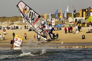 Van Broekhoven busts out the moves - PWA Reno World Cup Sylt Grand Slam 2011 Day 2 photo copyright PWA World Tour http://www.pwaworldtour.com taken at  and featuring the  class