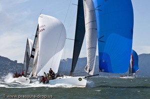 A gaggle of 125's
 - Rolex Big Boat Series 2011 photo copyright www.pressure-drop.us taken at  and featuring the  class