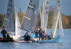 National 12 Gill Series Meeting at Leigh and Lowton SC 2011 photo copyright  Brian Herring taken at  and featuring the  class