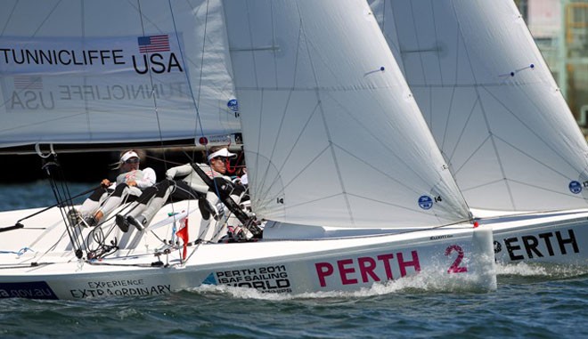 Womens Match Racing - ISAF Sailing World Championships Perth 2011 © Ocean Images