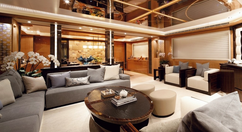 Muses interior photo copyright Horizon Yachts www.horizonyacht.com taken at  and featuring the  class
