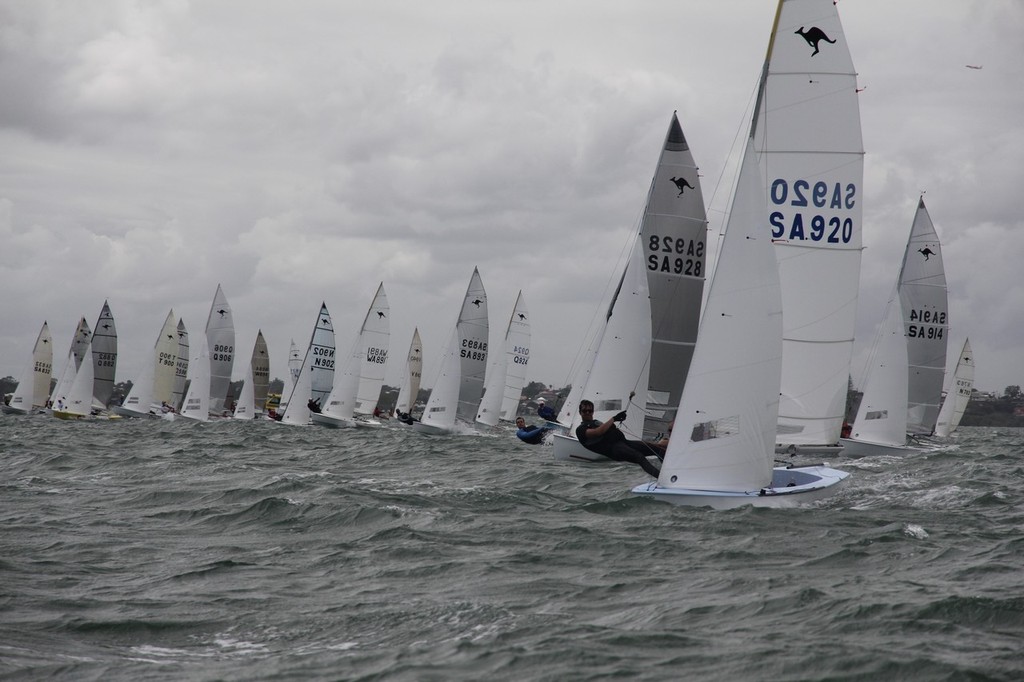 Start of race three at Sharpie Nationals 2011 photo copyright Chris Murray taken at  and featuring the  class