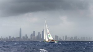 20111224 Copyright Steve Holland/onEdition 2011©
Free for editorial use image, please credit: onEdition

Gold Coast Australia in front of the Gold Coast skyline at the start of the race from the Gold Coast to Singapore in the Clipper 11-12 Round the World Yacht Race.

The teams taking part in the Clipper 11-12 Round the World Yacht Race are preparing to spend Christmas Day at sea as the are from the Gold Coast to Singapore gets underway from Queensland, Australia. It is the seventh of the 15 sta photo copyright onEdition http://www.onEdition.com taken at  and featuring the  class
