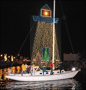 Light Parade - Eastport Yacht Club, The Sally photo copyright  SW taken at  and featuring the  class