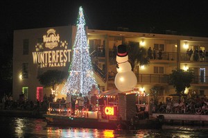 Light Parade - New River Fort Lauderdale - photo by Michael Laughlin photo copyright  SW taken at  and featuring the  class
