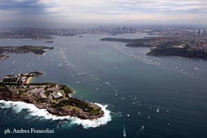 Sydney start - 26/12/11 - Rolex Sydney Hobart Yacht Race 2011 photo copyright  Andrea Francolini Photography http://www.afrancolini.com/ taken at  and featuring the  class