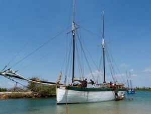 Commercial Madagascar schooner, at rest in Belo-sur-mer photo copyright  SW taken at  and featuring the  class