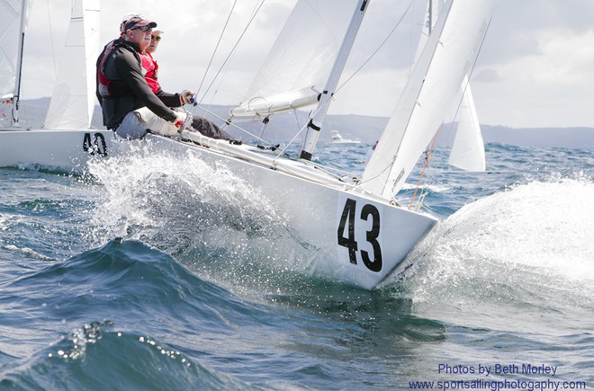 Magpie finished in 2nd Place at the 2012 Etchells Worlds - siled by Graeme Taylor, Grant Simmer and Steven Jarvin   © Beth Morley - Sport Sailing Photography http://www.sportsailingphotography.com