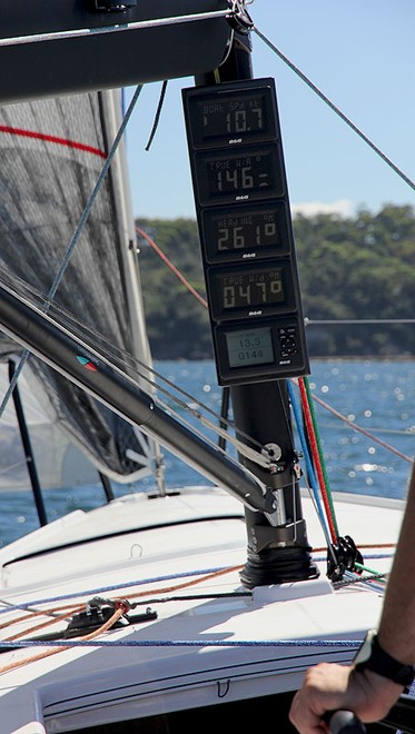 Quick to accelerate and get planing in around 13 knots of breeze. - Farr 400 ©  John Curnow