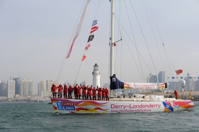 Derry-Londonderry - Clipper Round the World Yacht Race © onEdition http://www.onEdition.com
