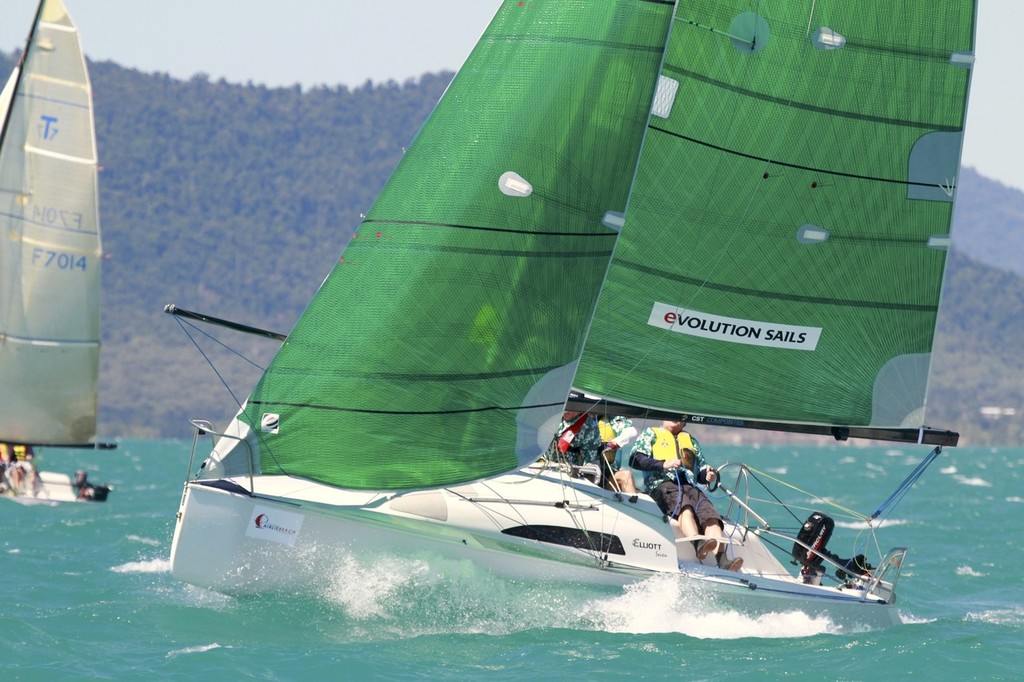 Evergreen - Airlie Beach 22nd Annual Race Week 2011 photo copyright Teri Dodds taken at  and featuring the  class