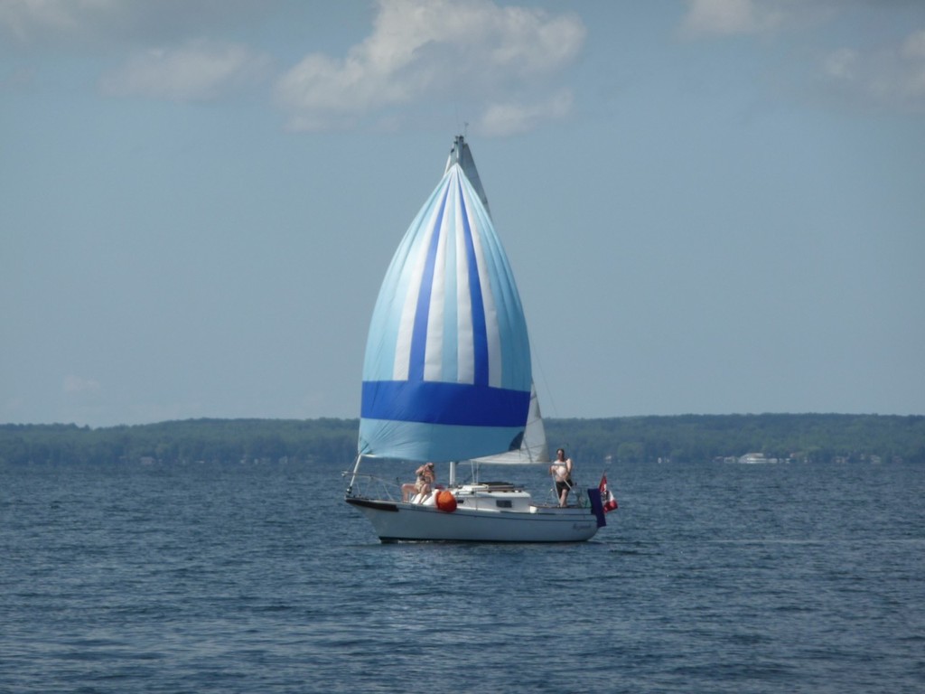 Bayfield 25 on Lake Simcoe photo copyright John Rozema taken at  and featuring the  class