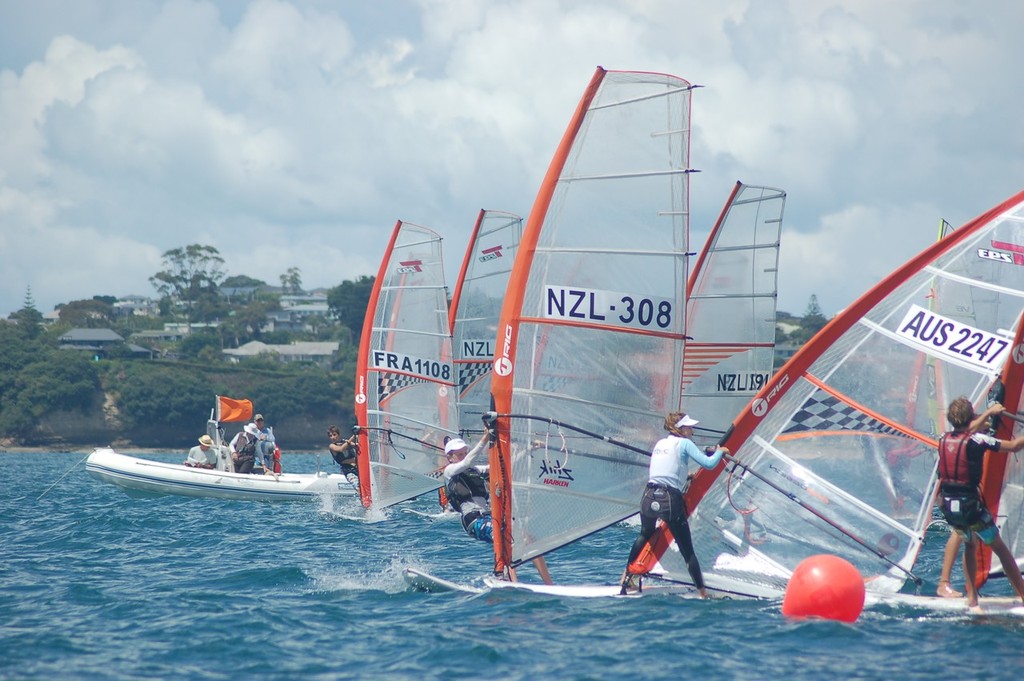 Port Tack start almost works... - Day one Techno Nats photo copyright Brian Haybittle taken at  and featuring the  class