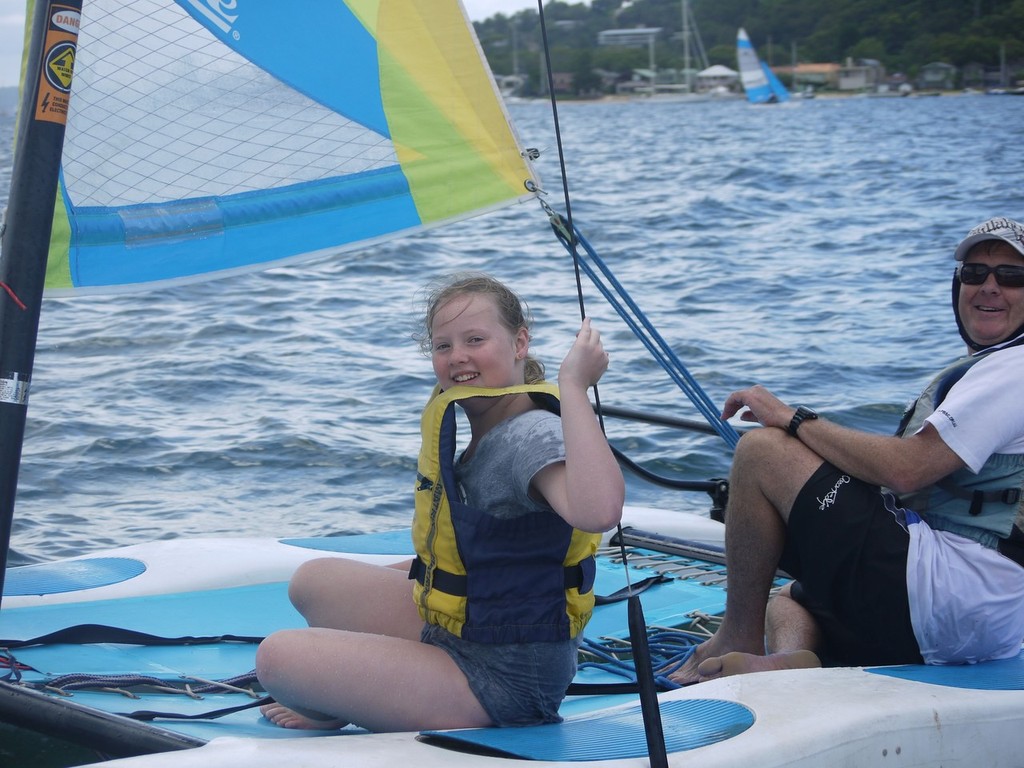 Learning to sail on a Hobie Wave at PBSC's 50th Anniversary Regatta - PBSC 50th Anniversary Regatta photo copyright David Stiles taken at  and featuring the  class