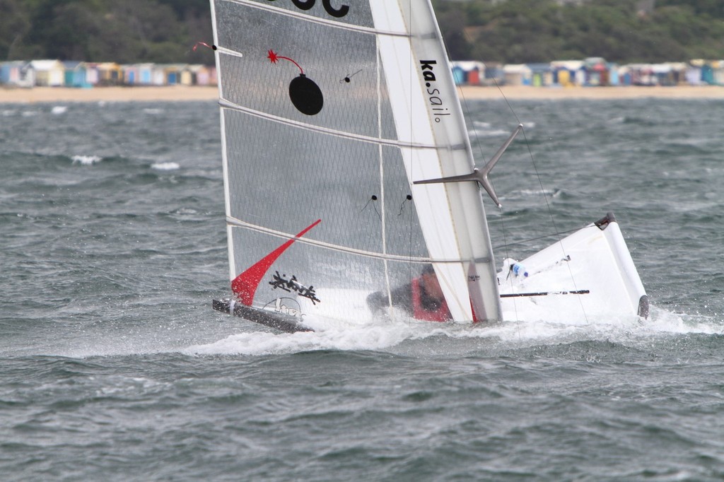 Steven Sherring - KA Sails 2012 Australian Moth National Titles photo copyright Russell Bates - copyright taken at  and featuring the  class