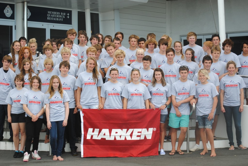 2012 Harken Schools Regatta competitors (14 teams) - Harken Schools Regatta © Sara Tucker