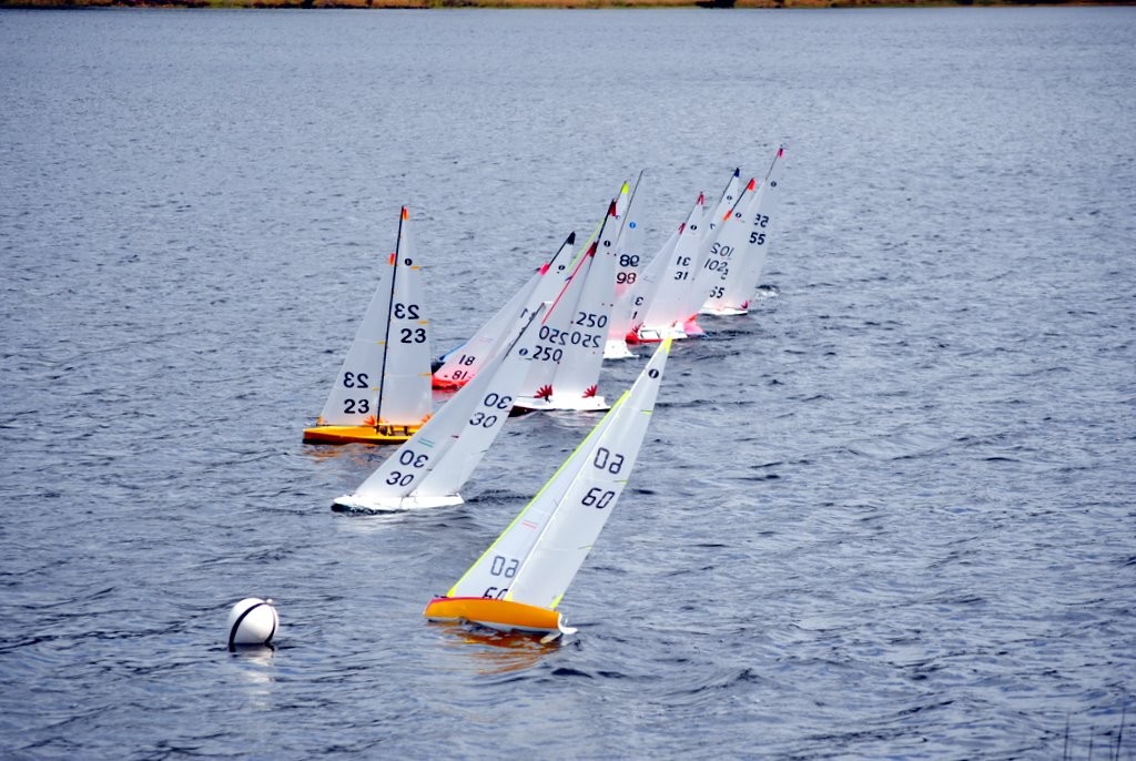 start of a heat of the International One Metre class at the Australian championships photo copyright  Andrea Francolini Photography http://www.afrancolini.com/ taken at  and featuring the  class