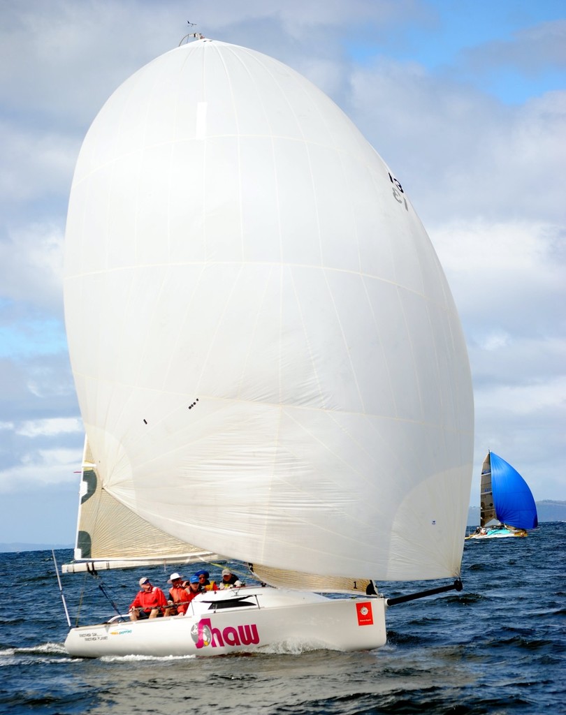 Sports boats will be out in strength in the Crown Series Bellerive Reatta - Fast sailing on the Derwent photo copyright Rob Cruse taken at  and featuring the  class