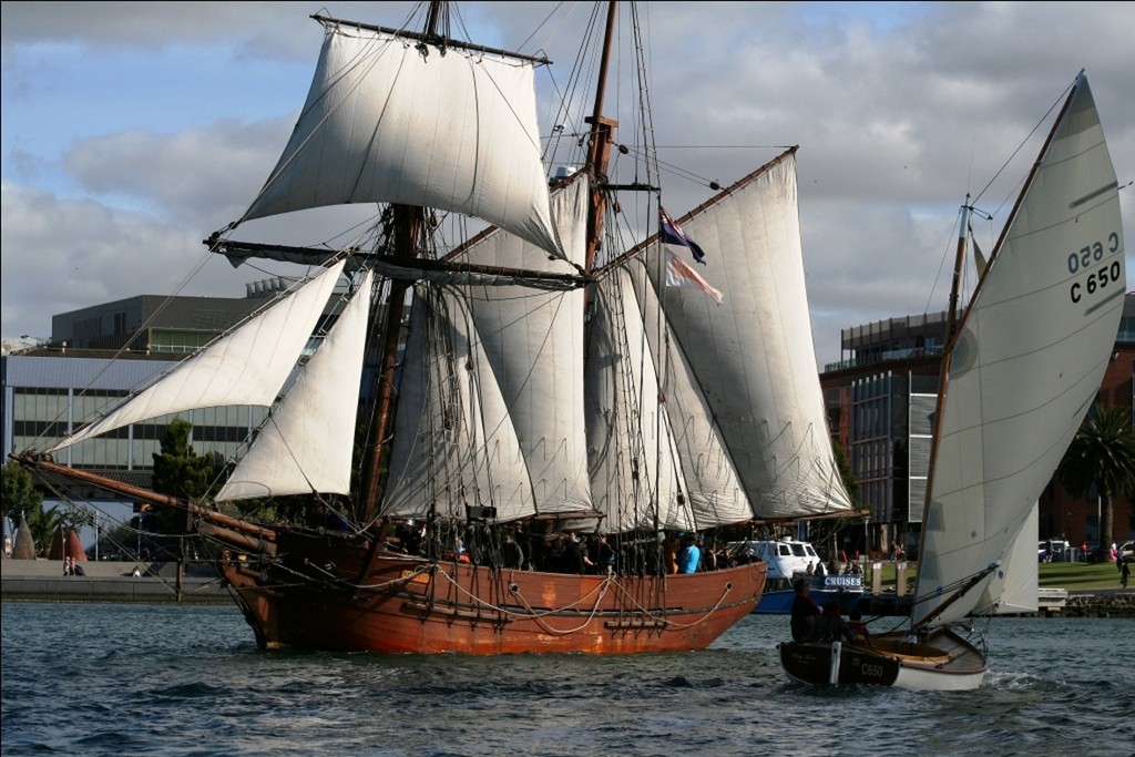 Enterprize 10 x - Wooden Boat Festival 2012 photo copyright Bob Appleton taken at  and featuring the  class