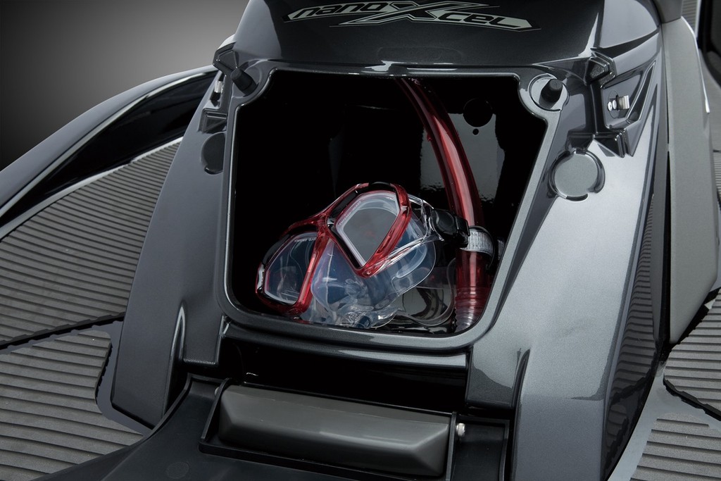 Extra rear storage space is perfect for watersports gear. © Yamaha WaveRunner