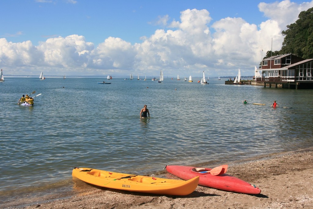 Idyllic French Bay, on Auckland’s Manukau Harbour photo copyright SW taken at  and featuring the  class