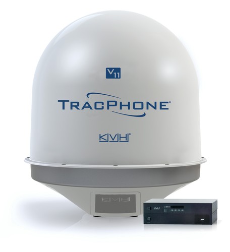 KVH TracPhone V11 Satellite Antenna © KVH Industries