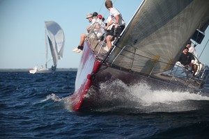 Charlotte's race ended with halyard problems after a promising start. - Redink Homes Geographe Bay Race Week photo copyright Bernie Kaaks taken at  and featuring the  class