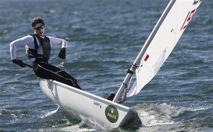 Danielle Dube (CAN) in Laser Radial photo copyright  Rolex/Daniel Forster http://www.regattanews.com taken at  and featuring the  class