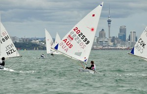 Laser - Sail Auckland 2012, 6 February 2012 photo copyright Brad Davies-LiveSailDie.com http://www.livesaildie.com taken at  and featuring the  class