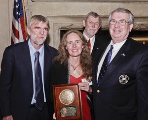 2012 Cruising Club of America Annual Awards Night at the New York Yacht Club

2011 CCA Blue Water Medalists Thies Matzen and Kicki Ericson with Awards Chairman Bob Drew and CCA Commodore Dan Dyer.


Photo © Dan Nerney

 photo copyright  SW taken at  and featuring the  class