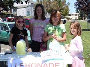Coast guard kids and lemonade stand photo copyright  SW taken at  and featuring the  class