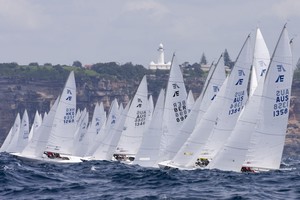 SAILING -  Etchells Worlds 2012 - 20-25 February 2012, Sydney (AUS) 
 
START LINE photo copyright  Andrea Francolini Photography http://www.afrancolini.com/ taken at  and featuring the  class
