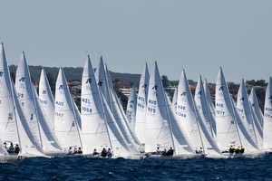 SAILING -  Etchells Worlds 2012 - 20-25 February 2012, Sydney (AUS)
ph Andrea Francolini
START LINE photo copyright  Andrea Francolini Photography http://www.afrancolini.com/ taken at  and featuring the  class