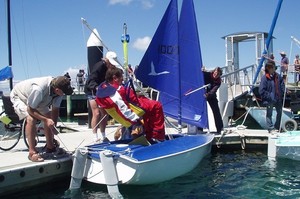 Getting ready to race - Access Worlds photo copyright David Staley - copyright taken at  and featuring the  class