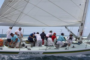 KA5 Australia - Historic 12m yachts photo copyright Australian 12m Historic Trust http://www.australian12m.com/ taken at  and featuring the  class