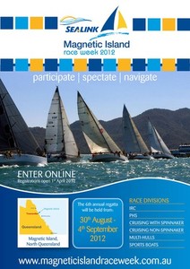 Sealink Magnetic Island Race Week Annoucement Poster 2012 photo copyright  SW taken at  and featuring the  class