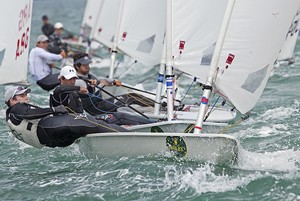 Canadian Laser sailor Michael Leigh - Rolex Miami OCR 2011 photo copyright  Rolex/Daniel Forster http://www.regattanews.com taken at  and featuring the  class