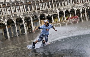 Water skiing in St Mark's Square? photo copyright SW taken at  and featuring the  class