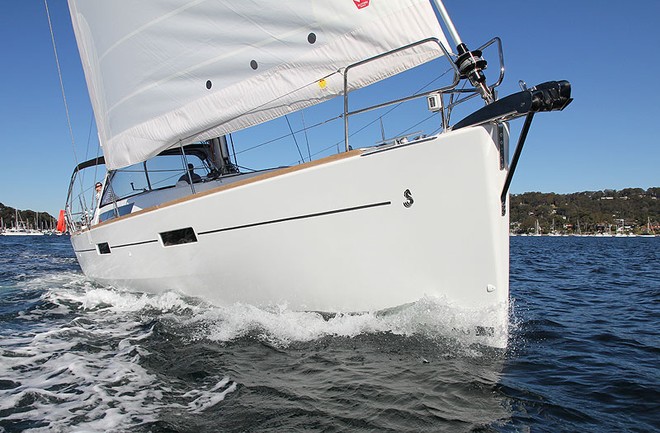 Powering along with very smart lines. - Oceanis 45 ©  John Curnow