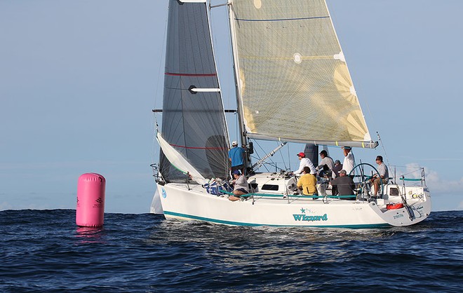 The Sydney 38, Wizzard, had a wonderful second race on the day and were the first of their clan home. - Sail Port Stephens ©  John Curnow