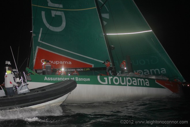 Groupama 4 - Volvo Ocean Race finish in Galway © Leighton O'Connor http://www.leightonphoto.com/