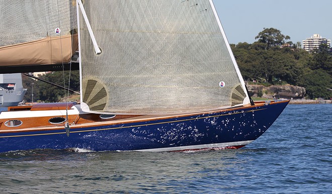 Lots of glossy timber gives the Ringle 39 a lot of warmth and colour. - Ringle 39 ©  John Curnow