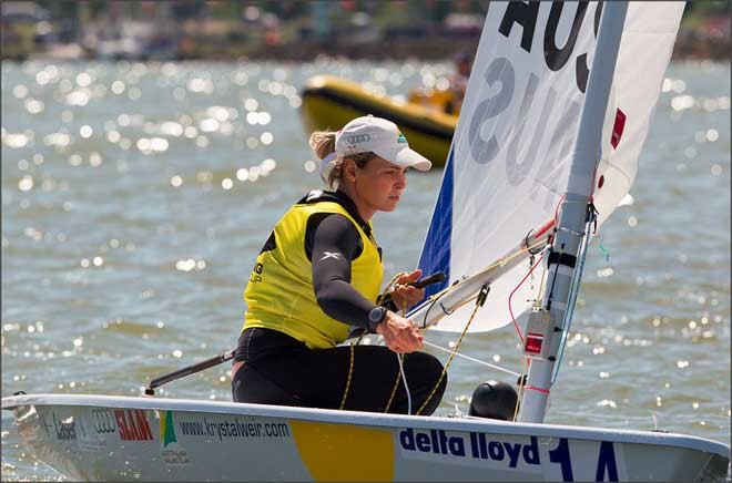 Krystal Weir, Laser Radial -  will we find more talented Australian Laser sailors at the Radial Youth Worlds in Brisbane next week? © Thom Touw http://www.thomtouw.com